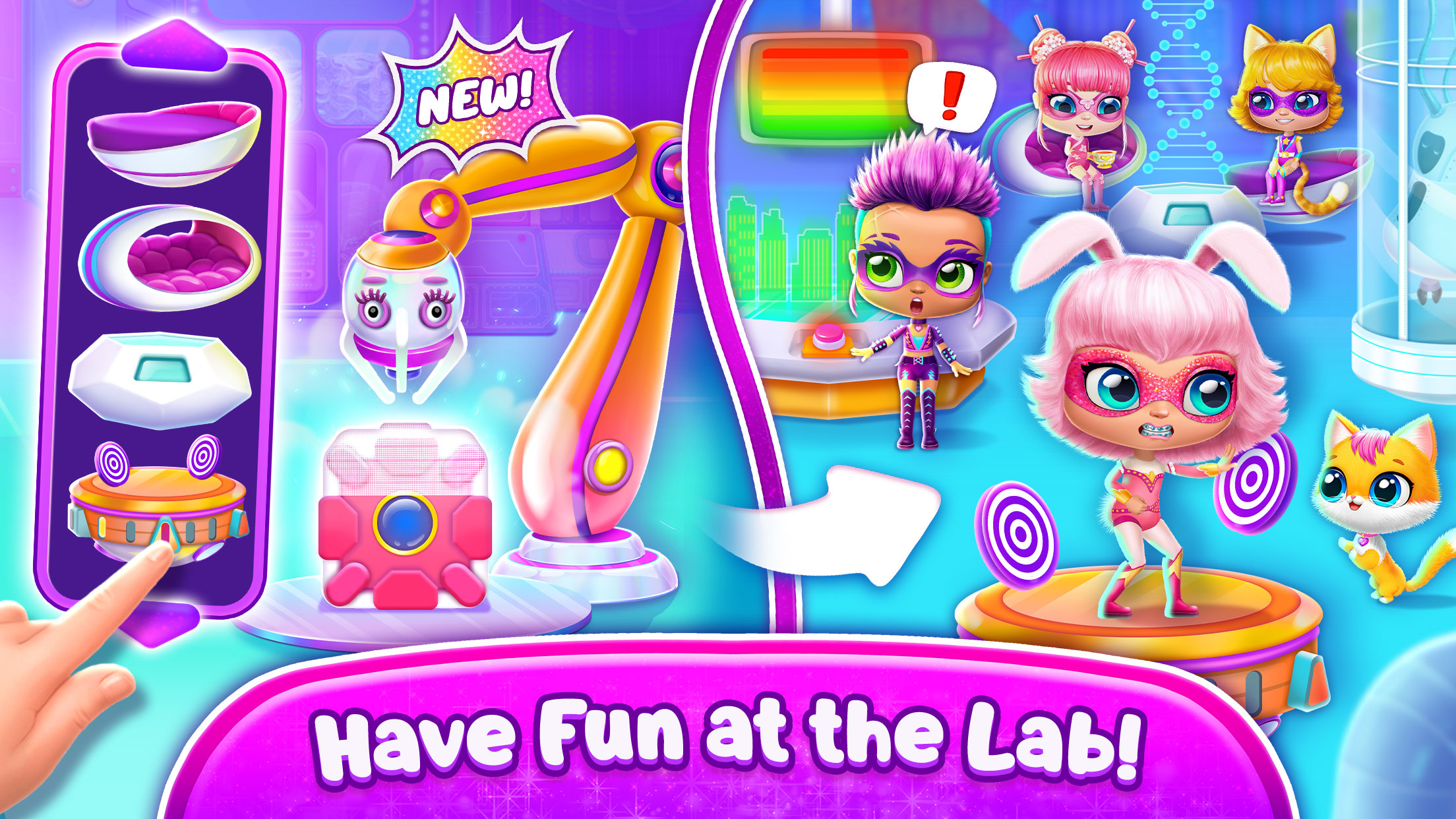 اسکرین شات 7 بازی Power Girls - Fantastic Heroes