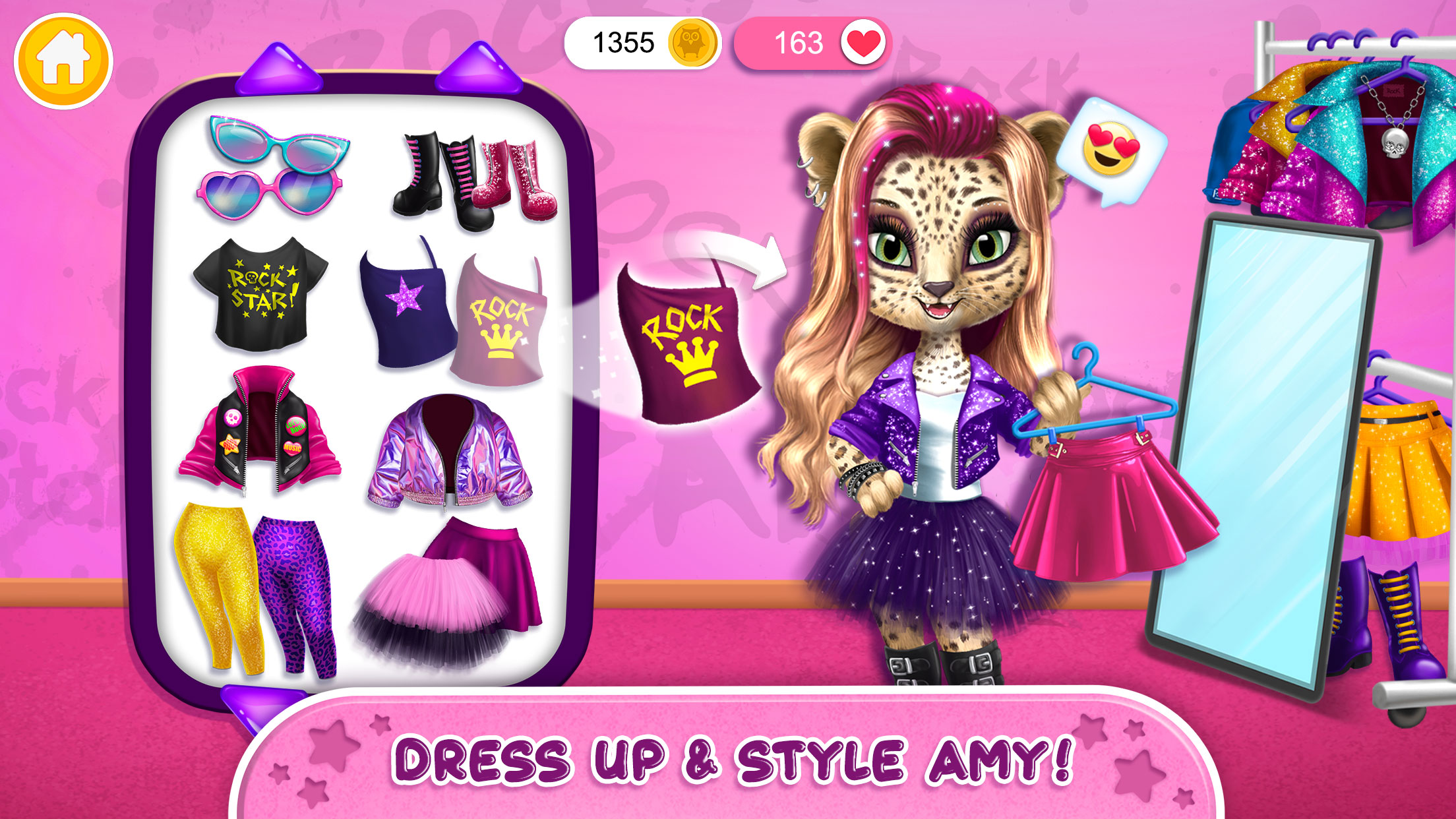 اسکرین شات 2 بازی Rock Star Animal Hair Salon