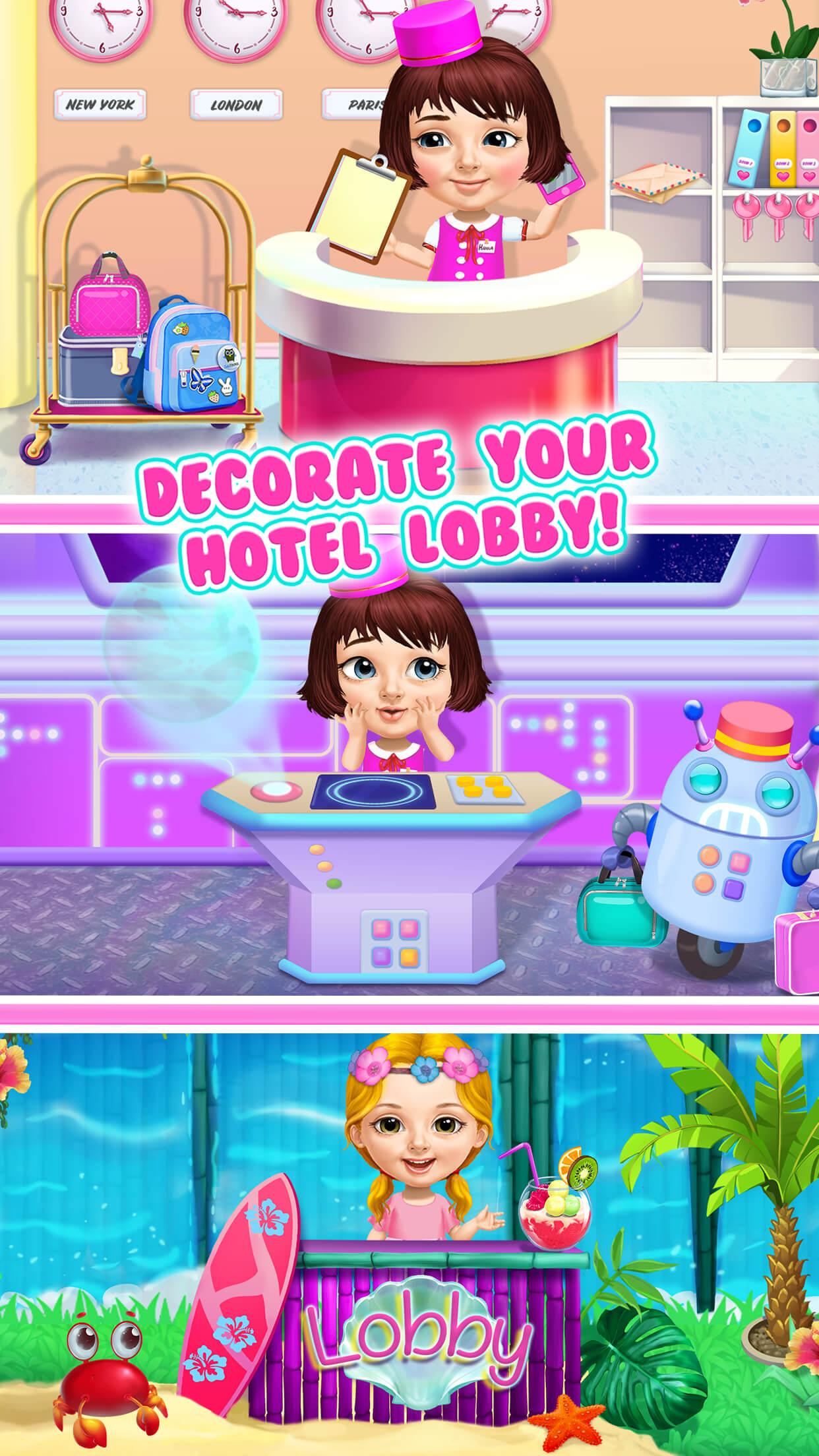 اسکرین شات 8 بازی Sweet Baby Girl Hotel Cleanup