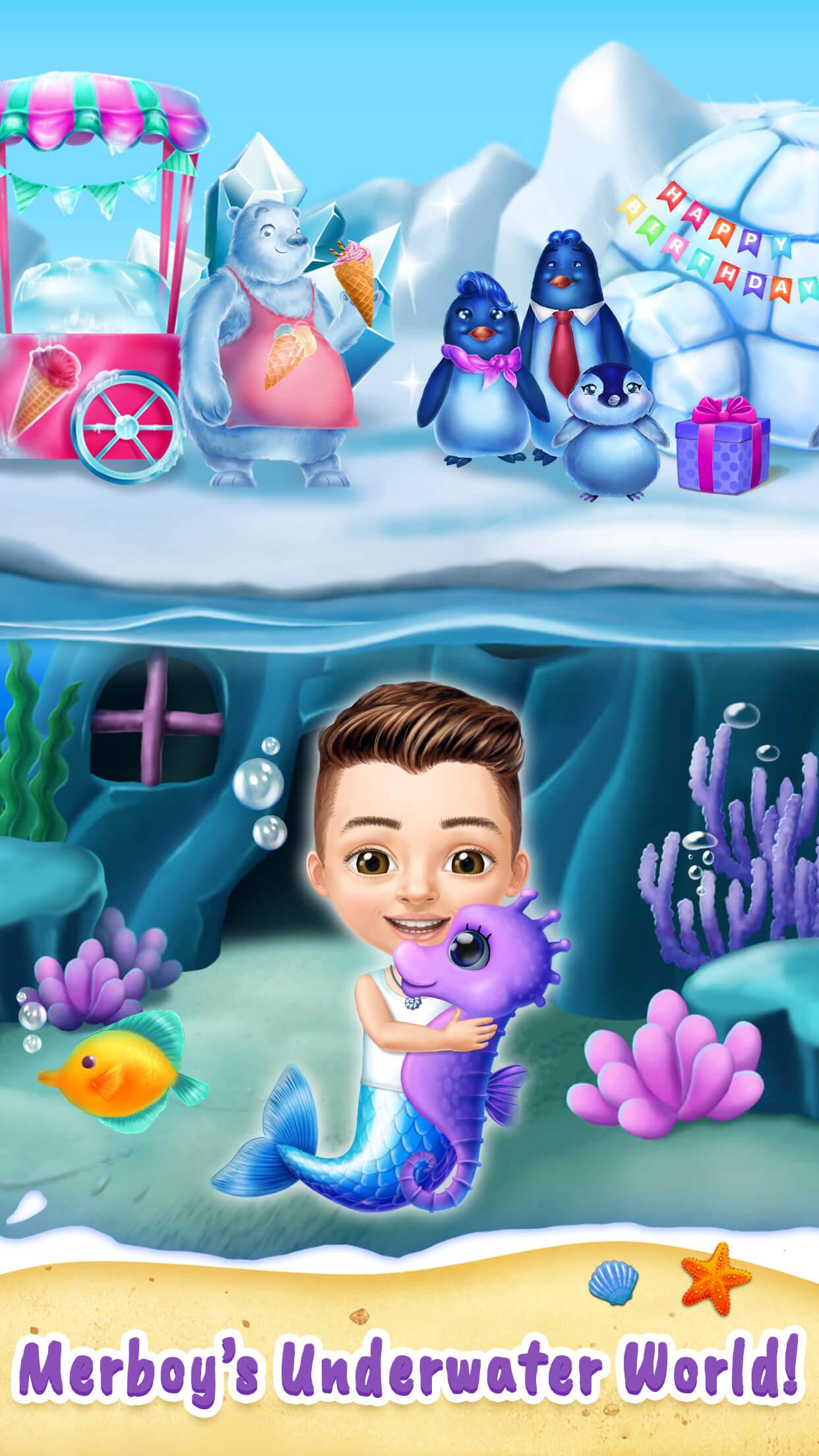 اسکرین شات 6 بازی Sweet Baby Girl Mermaid Life