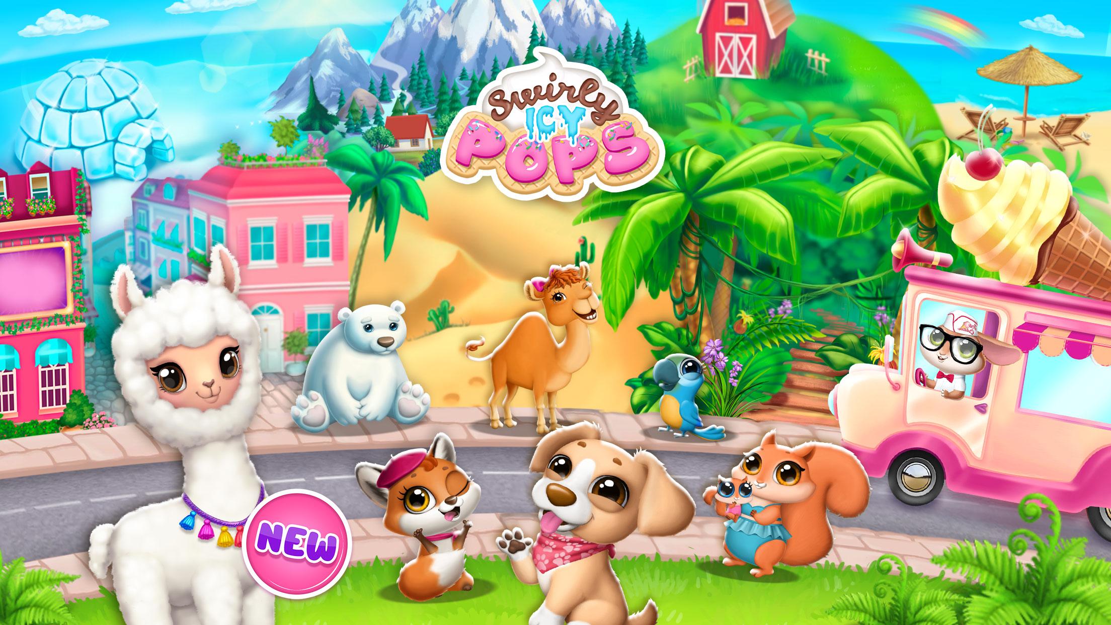 اسکرین شات 1 بازی Swirly Icy Pops