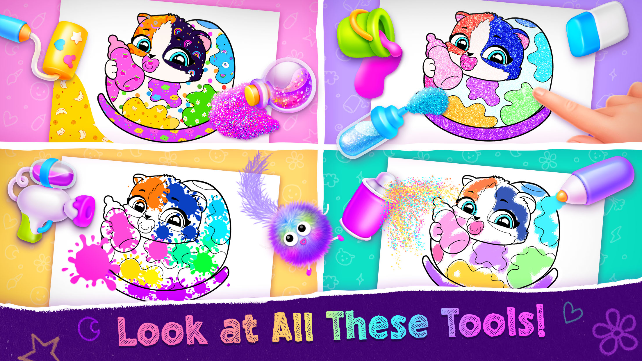 اسکرین شات 8 بازی Tuto Coloring Club