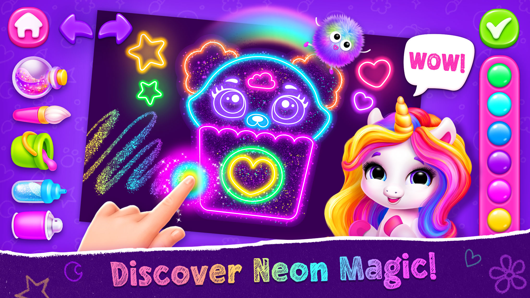 اسکرین شات 1 بازی Tuto Coloring Club