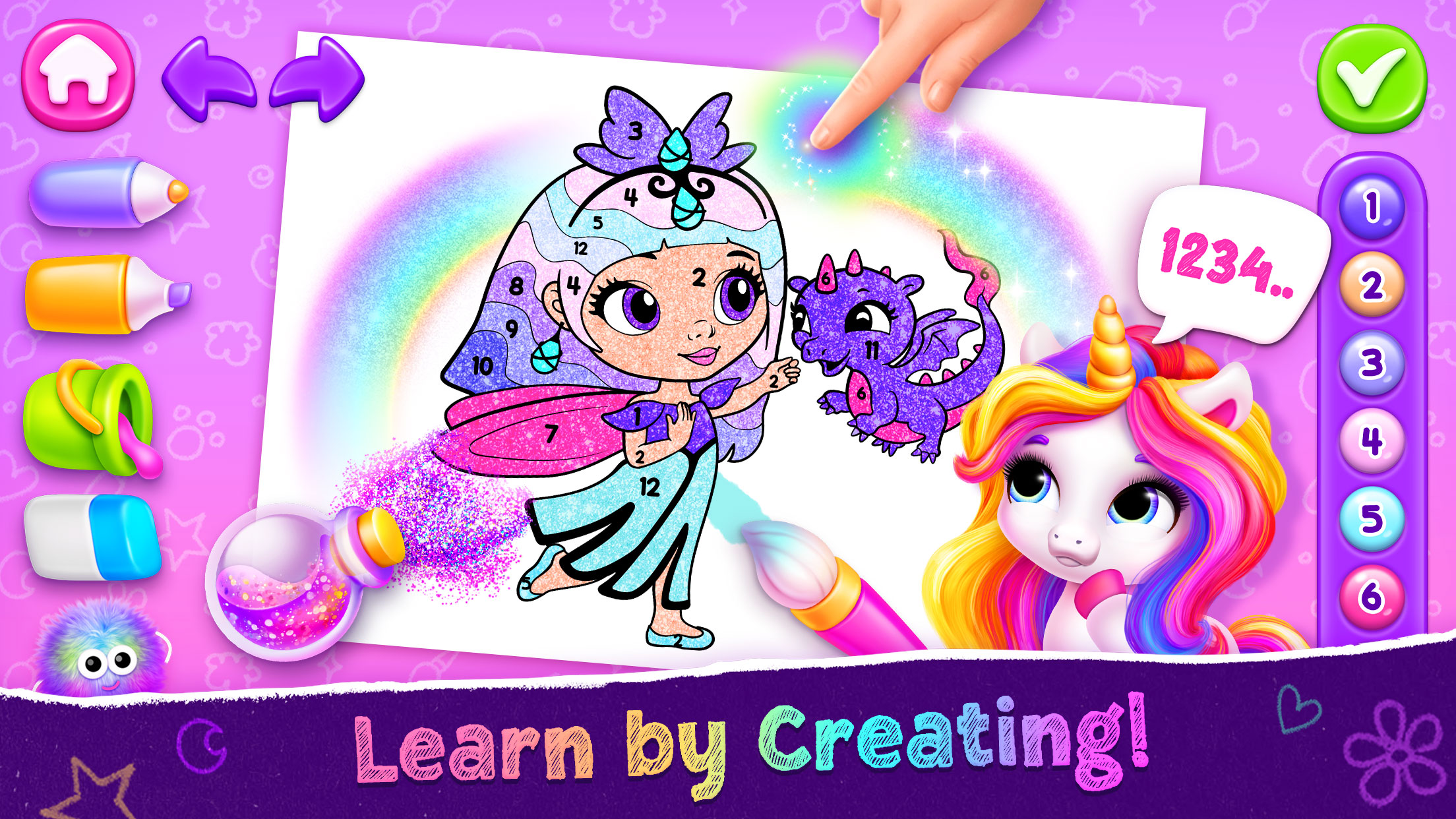 اسکرین شات 5 بازی Tuto Coloring Club