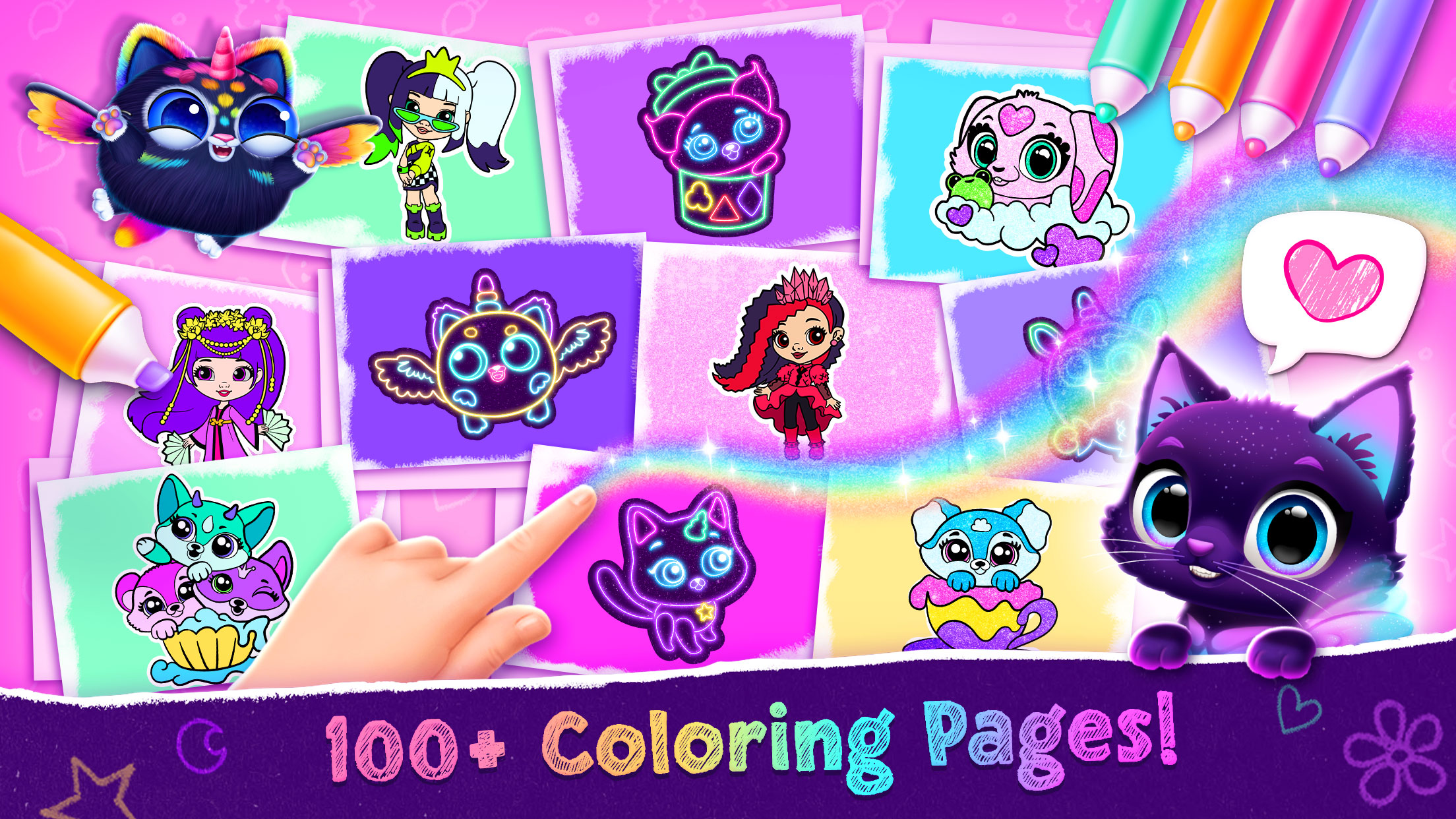 اسکرین شات 7 بازی Tuto Coloring Club