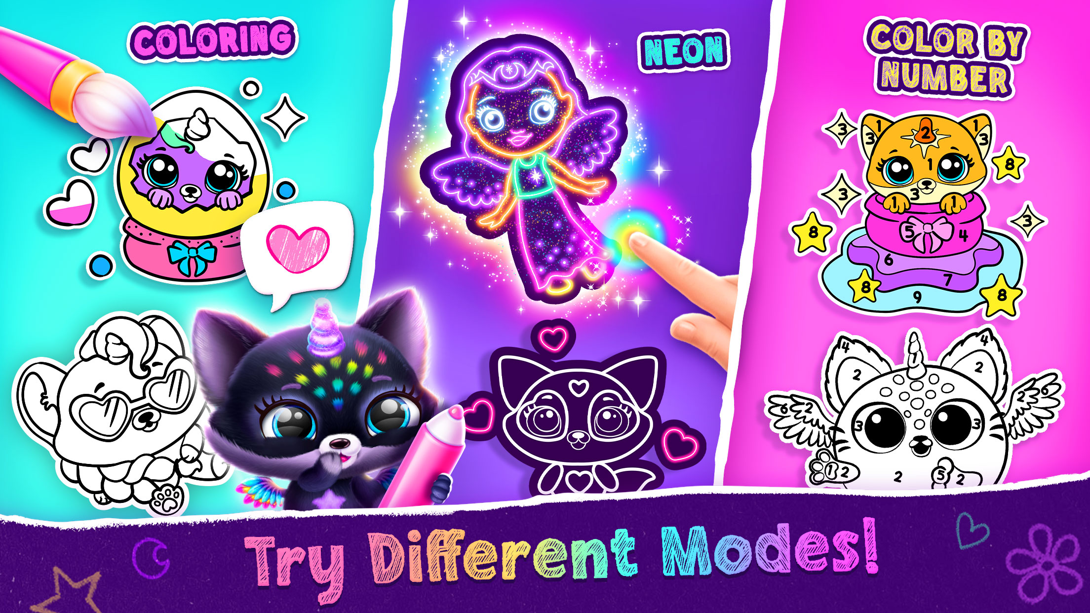 اسکرین شات 4 بازی Tuto Coloring Club