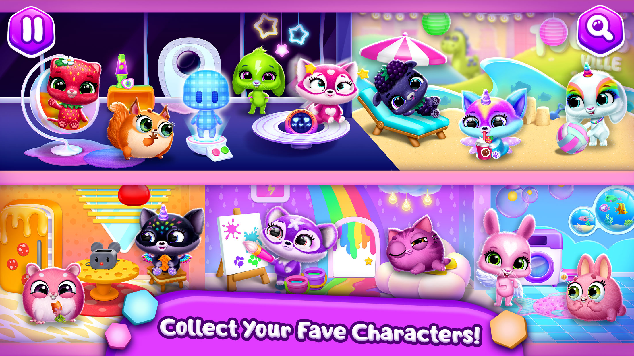 اسکرین شات 2 بازی TutoFlips - Pet Doll House