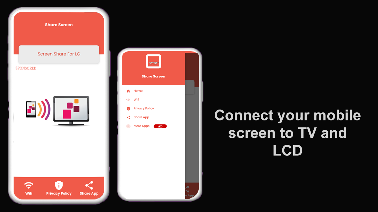 اسکرین شات 3 برنامه Screen Share for Lg Smart Tv