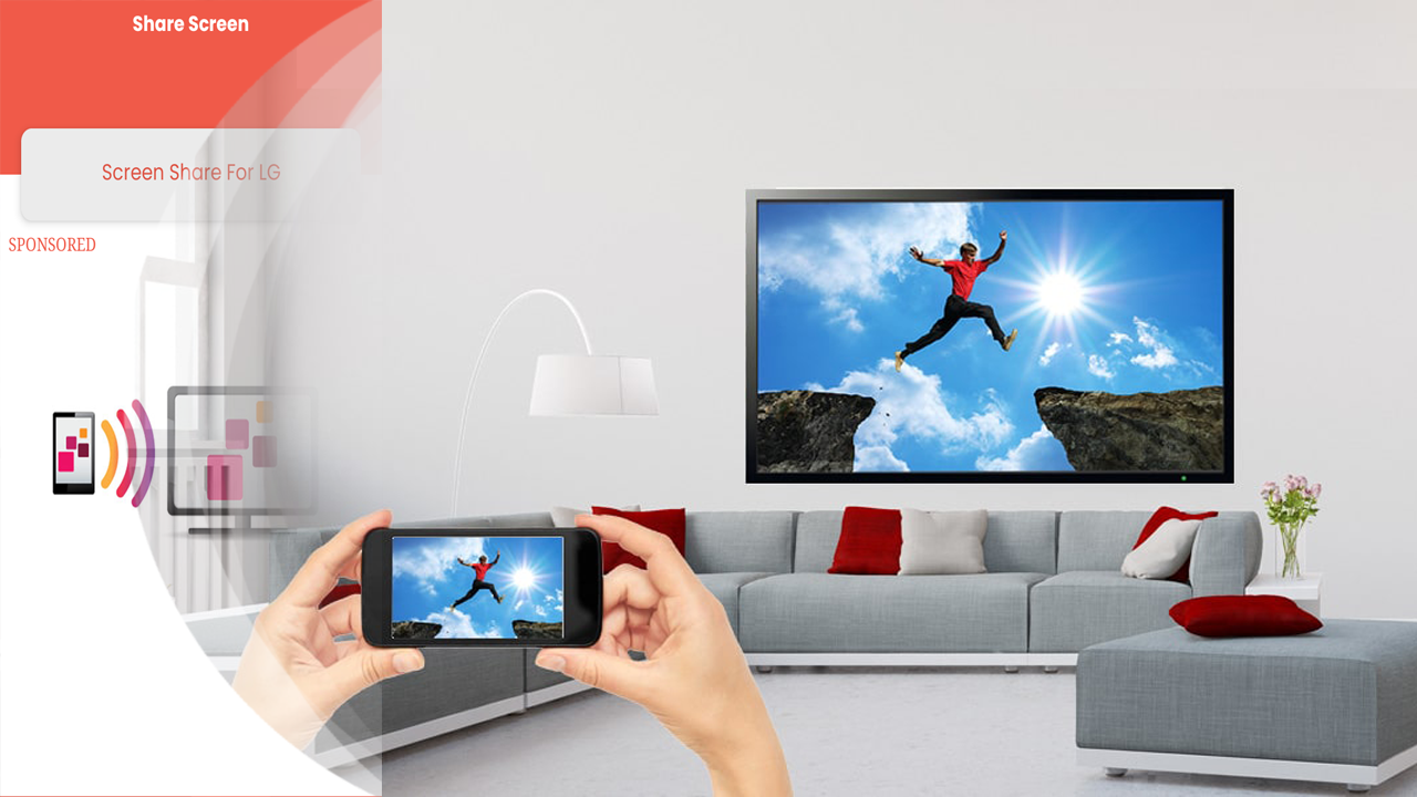 اسکرین شات 1 برنامه Screen Share for Lg Smart Tv