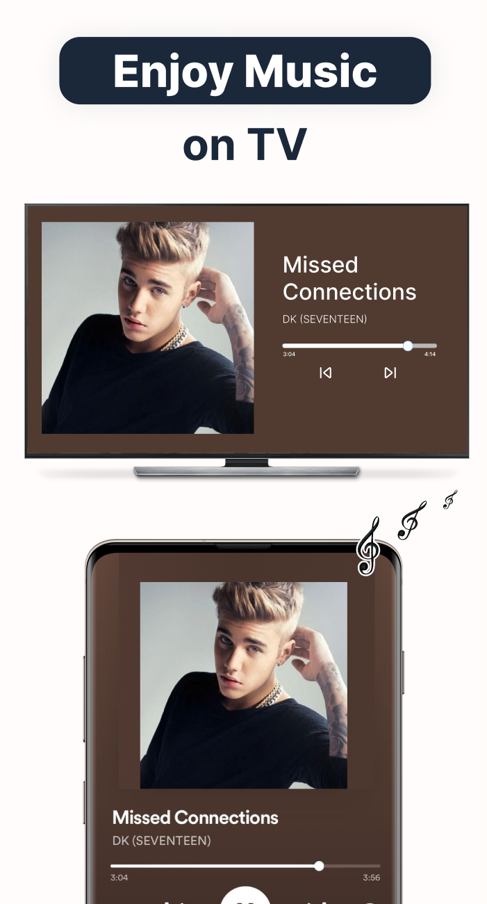 اسکرین شات 5 برنامه TV Cast for Chromecast
