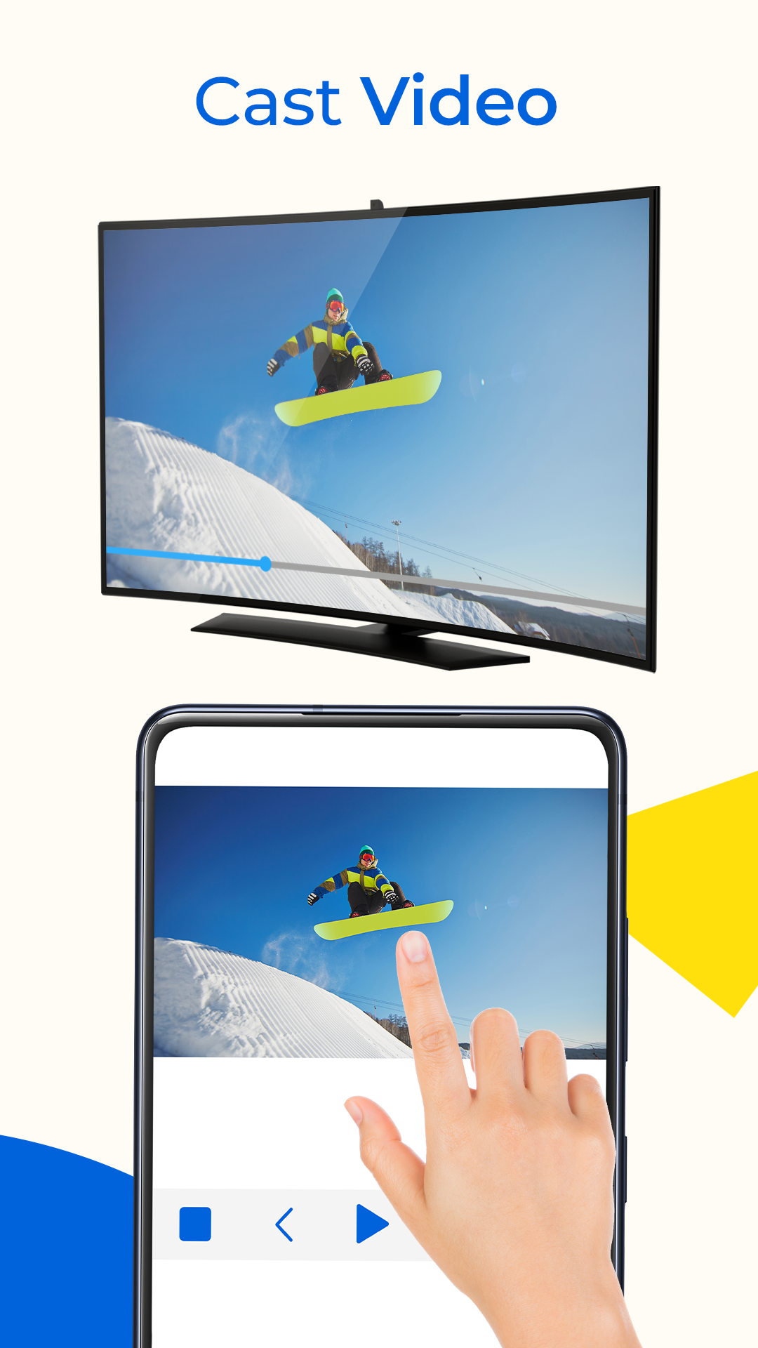 اسکرین شات 4 برنامه Screen Cast - Mirror For TV