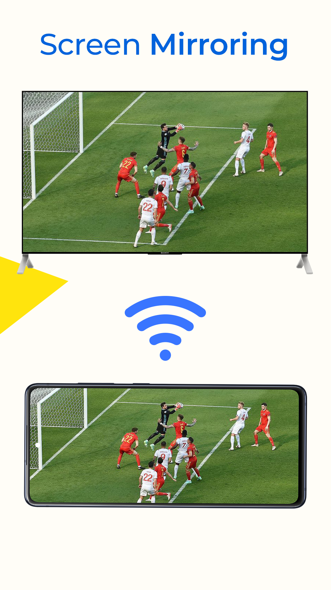 اسکرین شات 1 برنامه Screen Cast - Mirror For TV