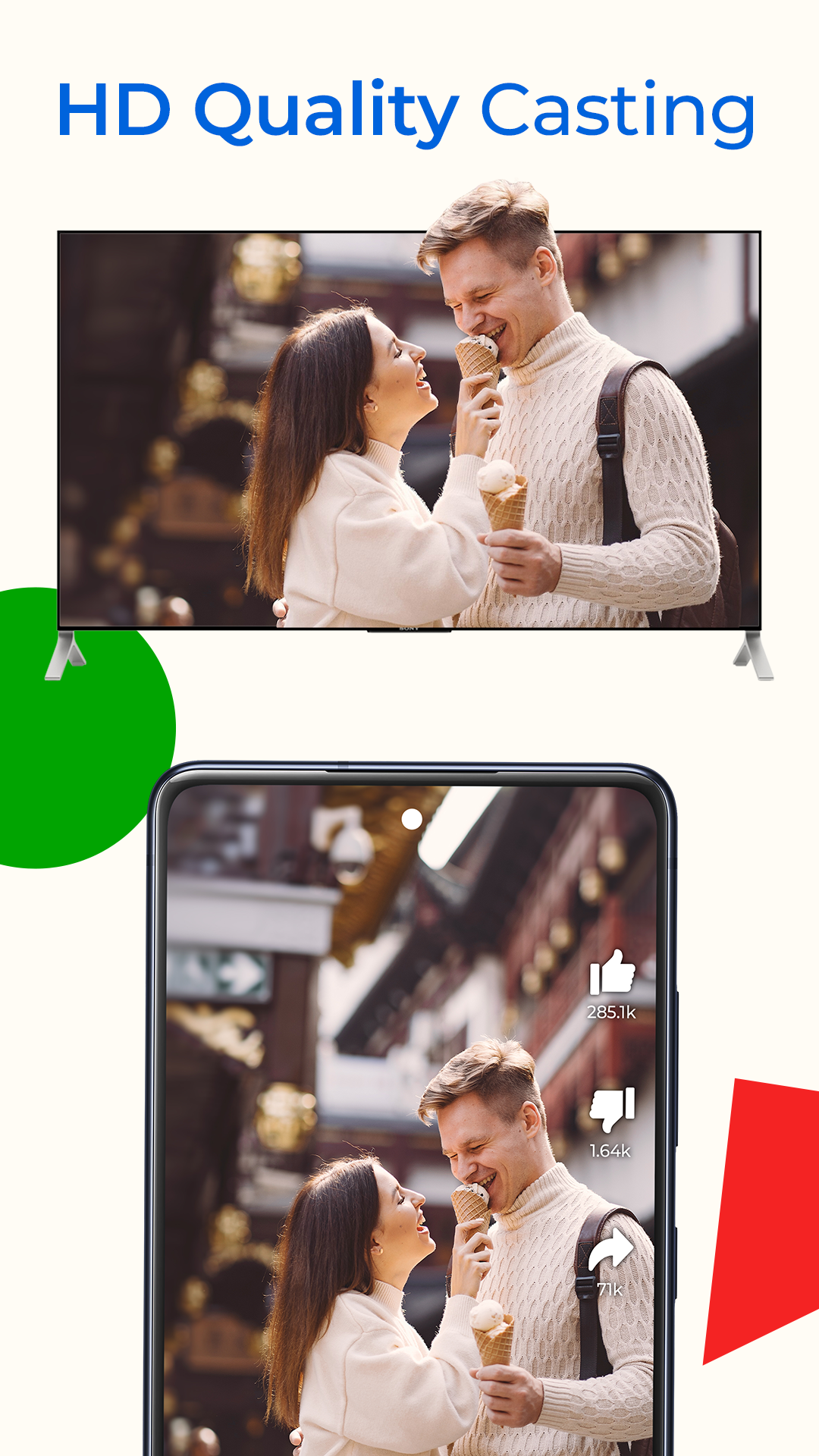 اسکرین شات 5 برنامه Screen Cast - Mirror For TV