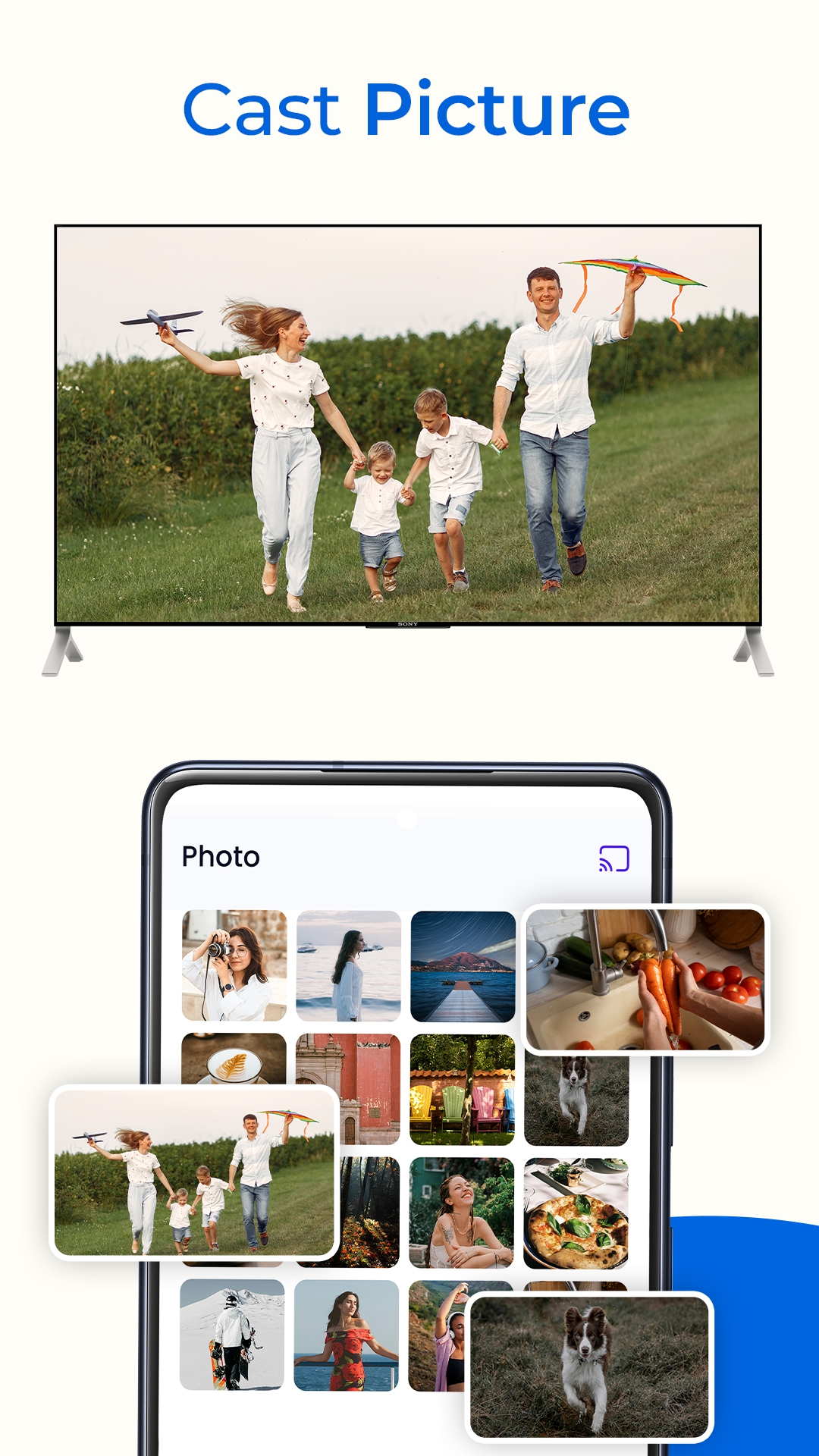 اسکرین شات 3 برنامه Screen Cast - Mirror For TV
