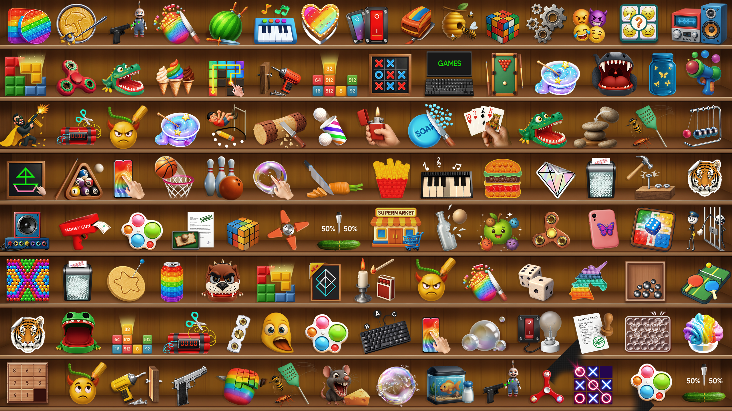 اسکرین شات 1 بازی Mini Fidget Antistress Games
