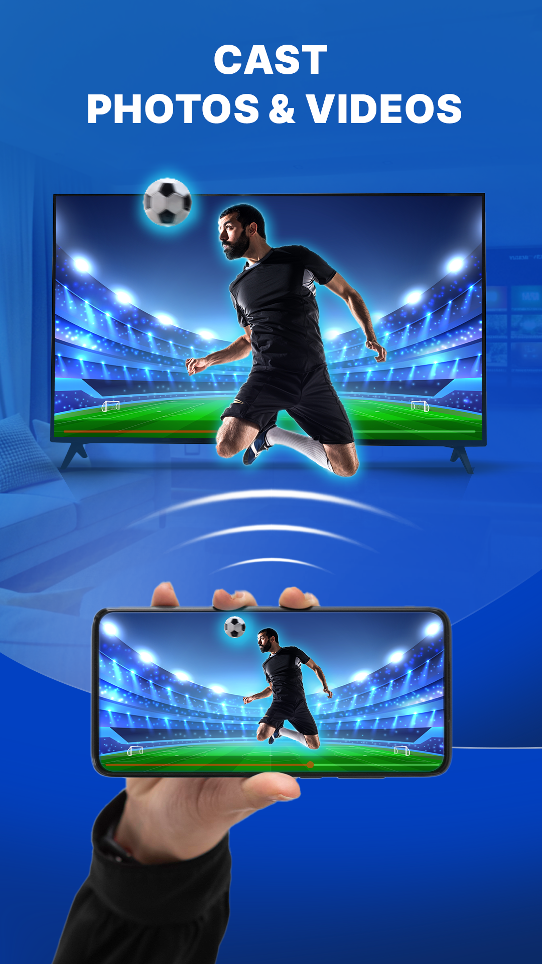 اسکرین شات 4 برنامه TV Remote Control & Cast to tv