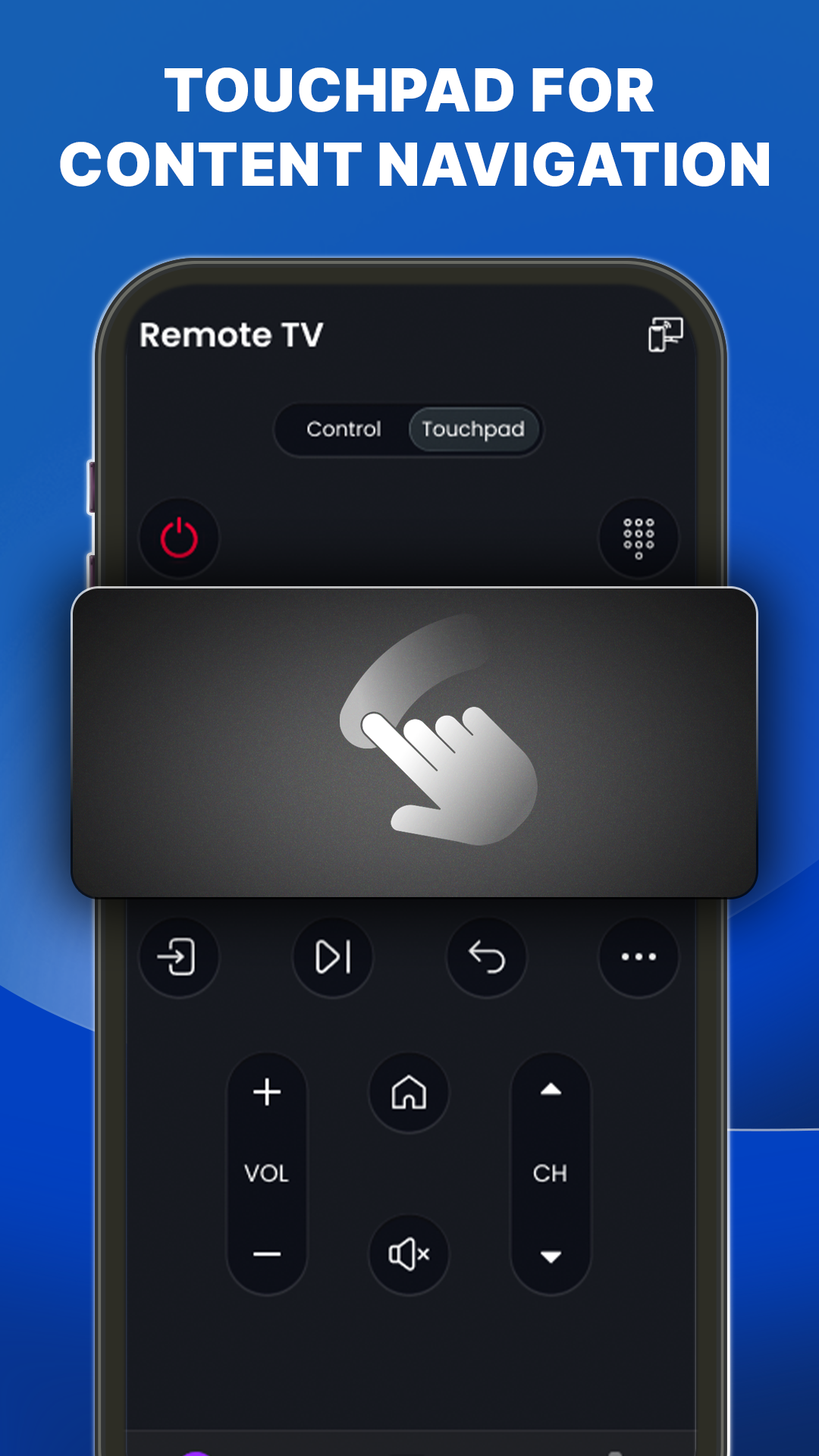 اسکرین شات 6 برنامه TV Remote Control & Cast to tv