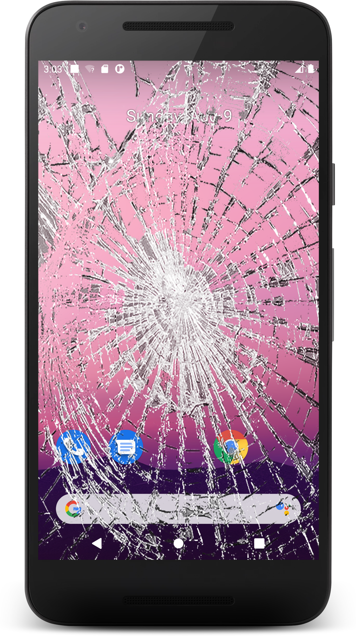 اسکرین شات 6 برنامه Broken Screen Prank Wallpaper