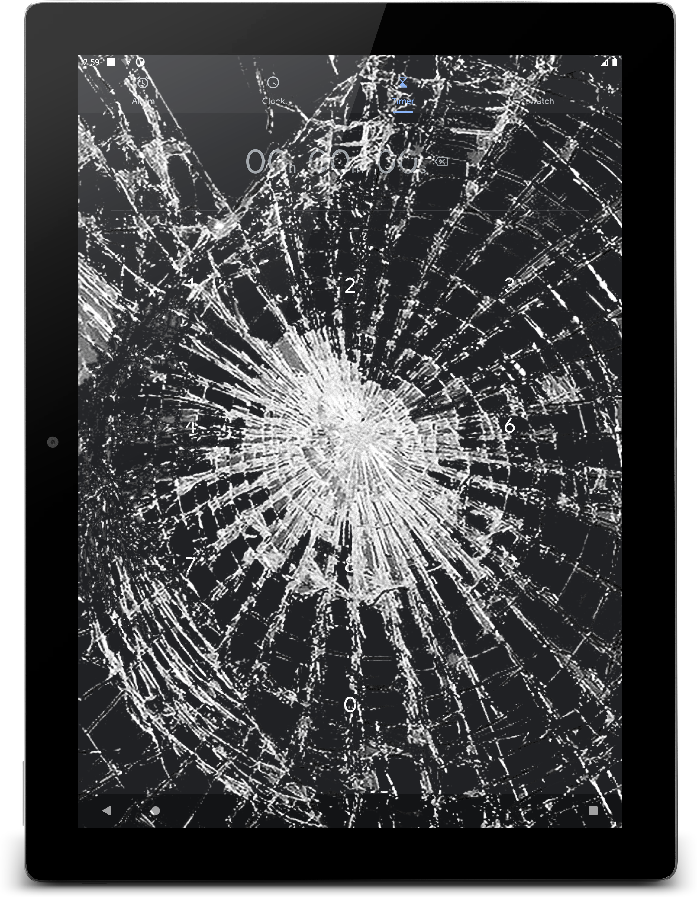 اسکرین شات 2 برنامه Broken Screen Prank Wallpaper
