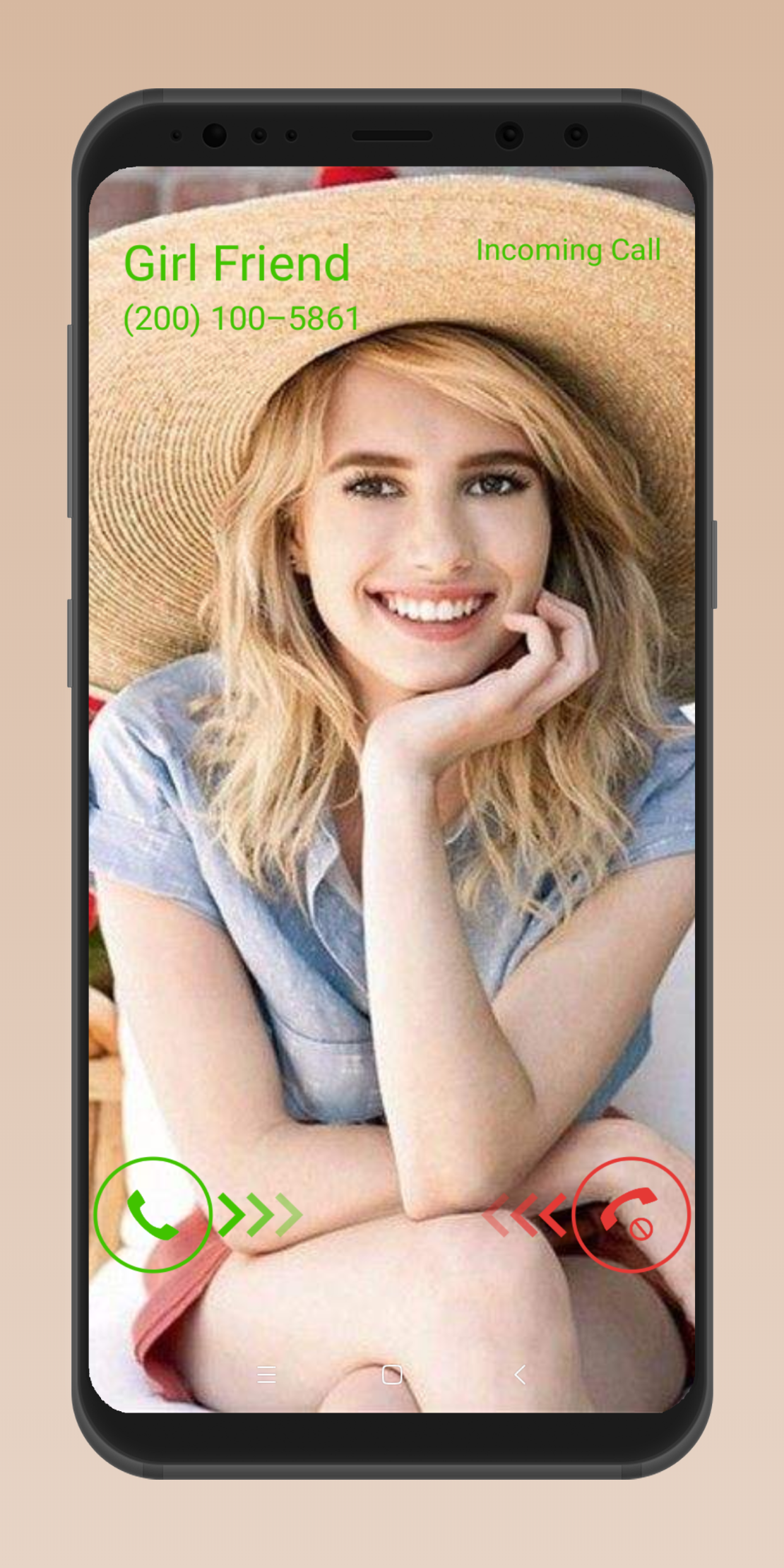 اسکرین شات 1 برنامه Fake Call Voice Prank Friends