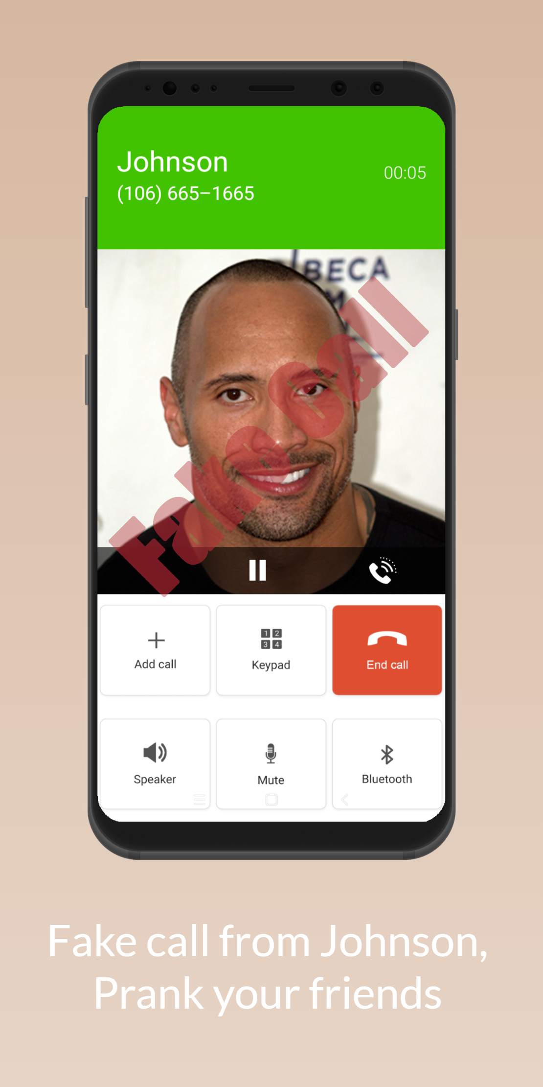 اسکرین شات 2 برنامه Fake Call Voice Prank Friends