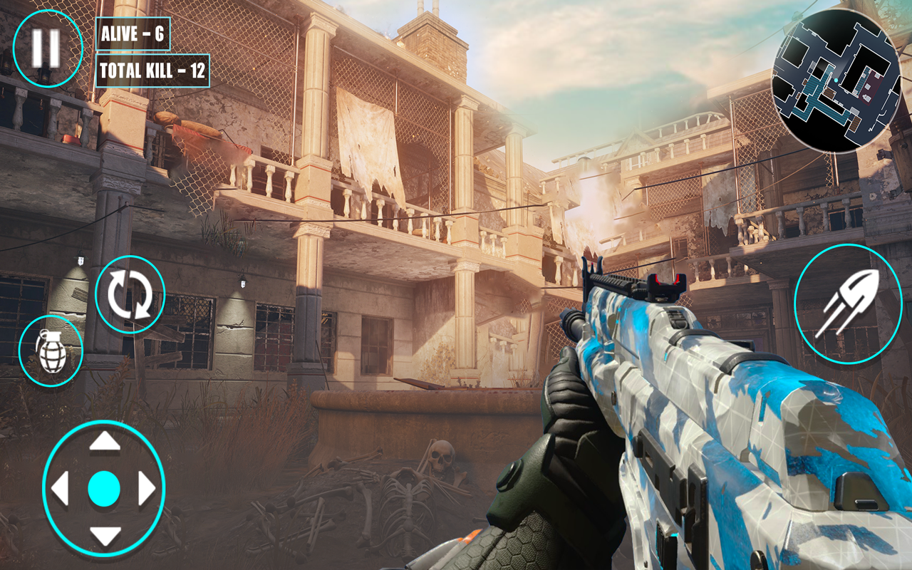 اسکرین شات 1 بازی Call Of Gun Shooting Game