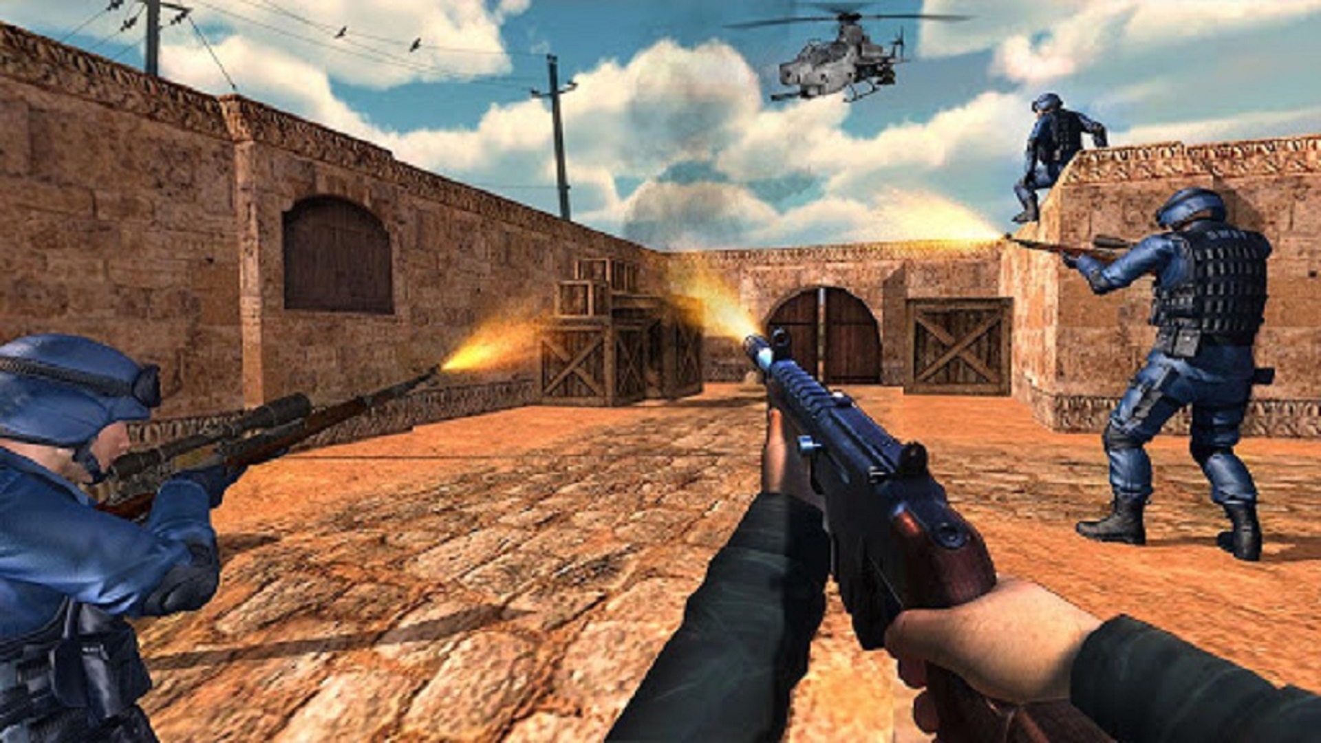 اسکرین شات 4 بازی Call Of Gun Shooting Game