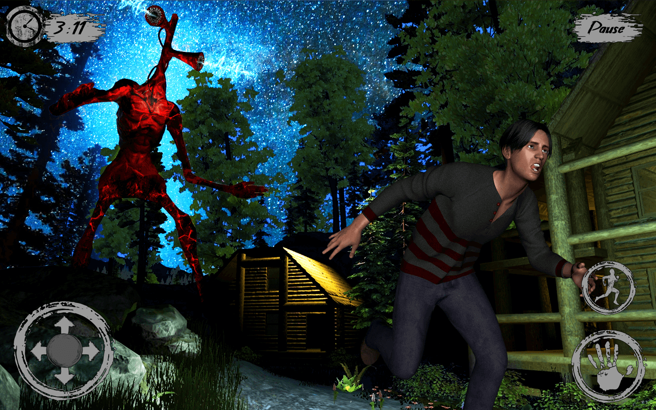 اسکرین شات 2 بازی Siren 3D Head Horror Game Hunt
