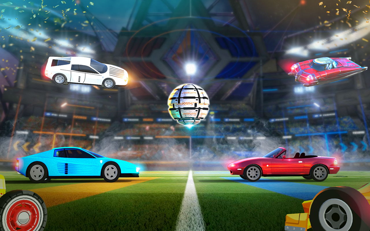 اسکرین شات 2 بازی Rocket Car Soccer league