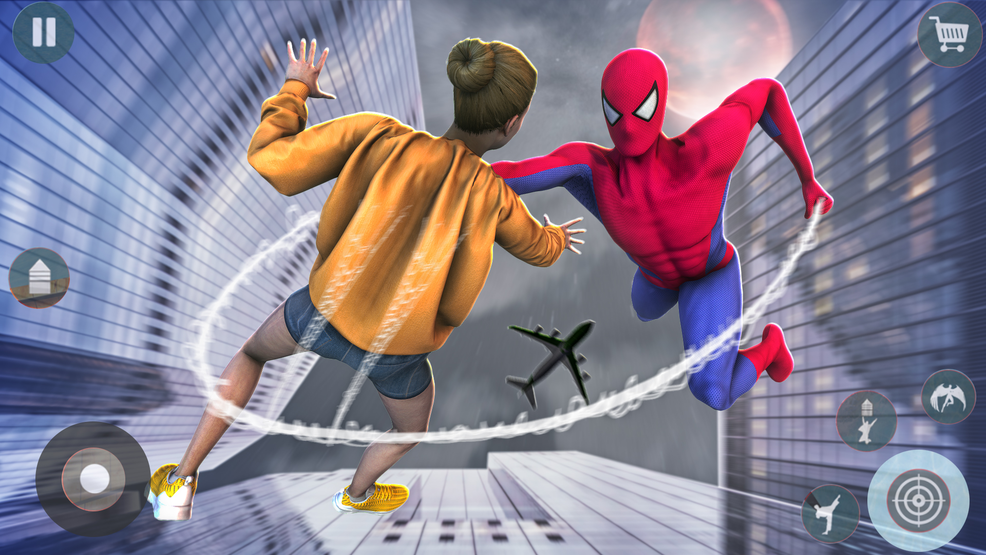 اسکرین شات بازی Iron Rope Hero War Superheroes 1
