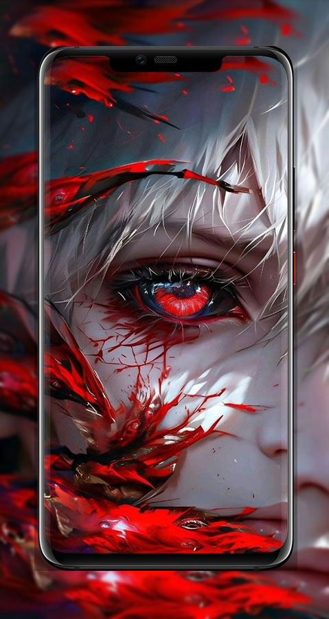 اسکرین شات 6 برنامه Anime Eyes Wallpaper 4K