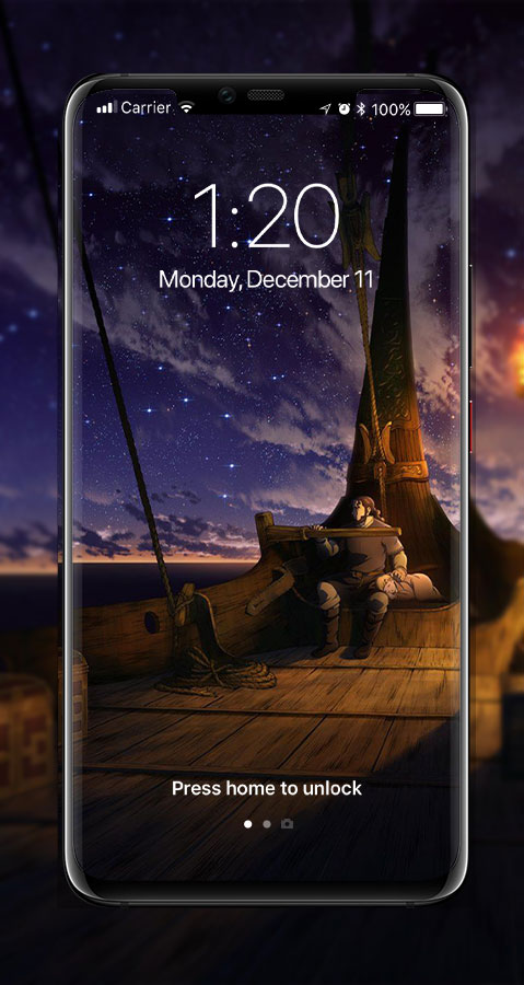اسکرین شات 5 برنامه Vinland Saga Wallpaper