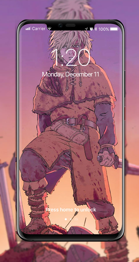 اسکرین شات 1 برنامه Vinland Saga Wallpaper