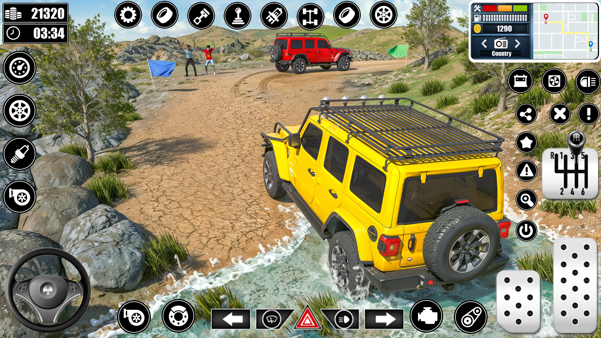 اسکرین شات 2 بازی Modern Car Parking - Car Games