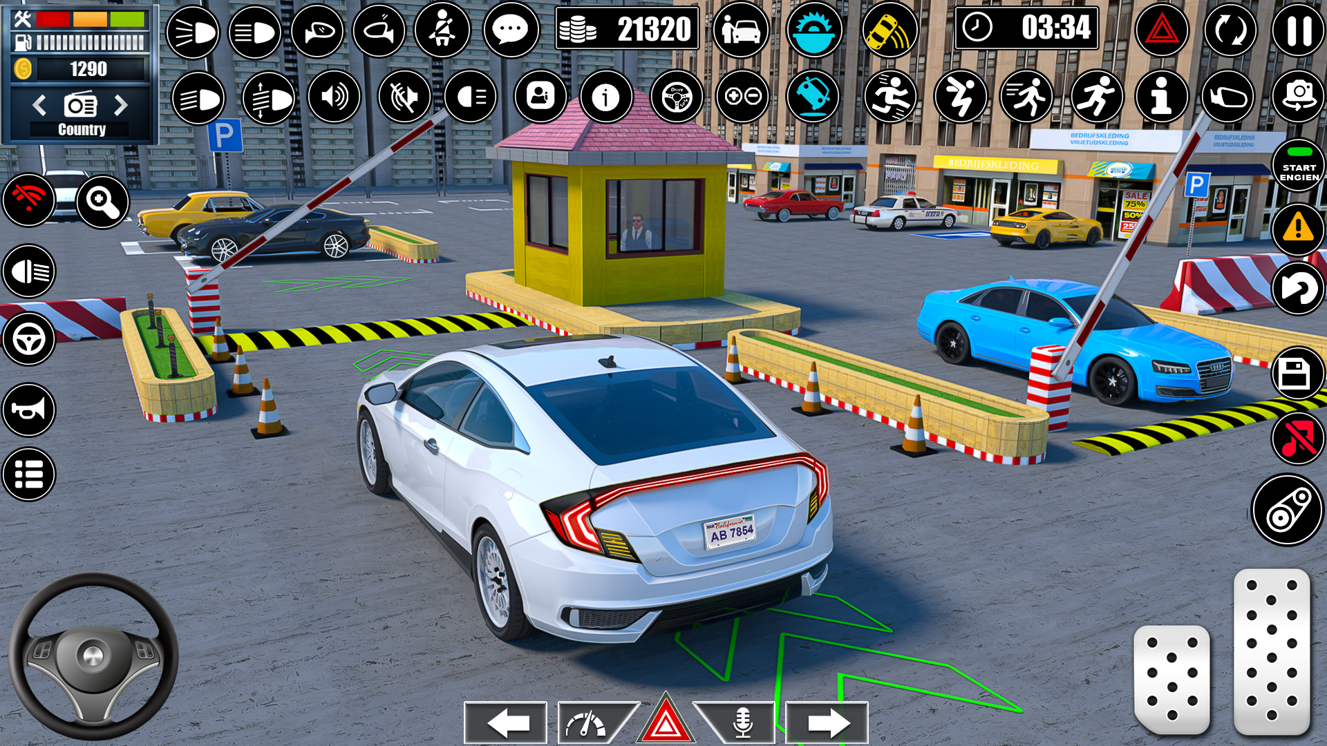 اسکرین شات 6 بازی Modern Car Parking - Car Games