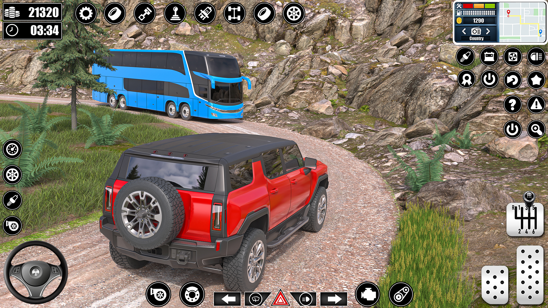 اسکرین شات 3 بازی Modern Car Parking - Car Games