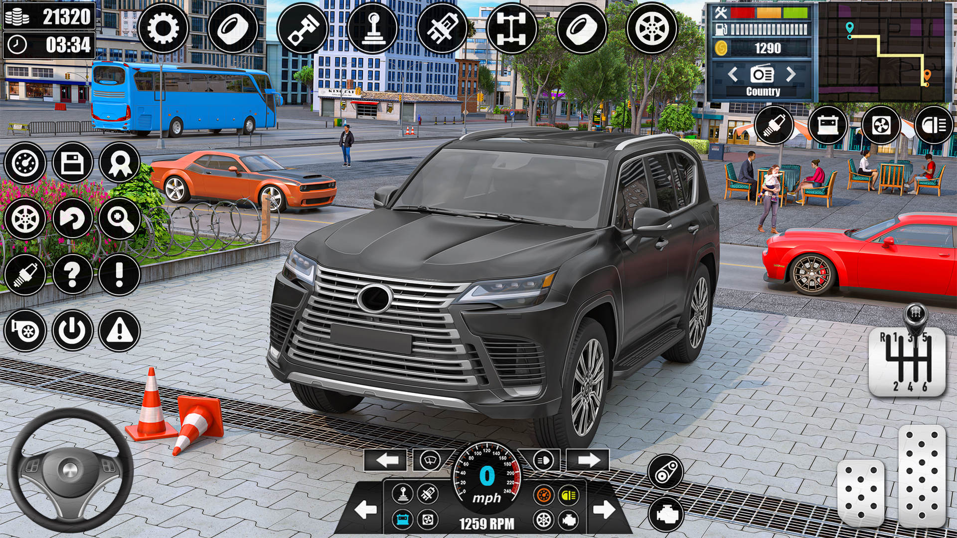 اسکرین شات 6 بازی Real Car Driving School Games