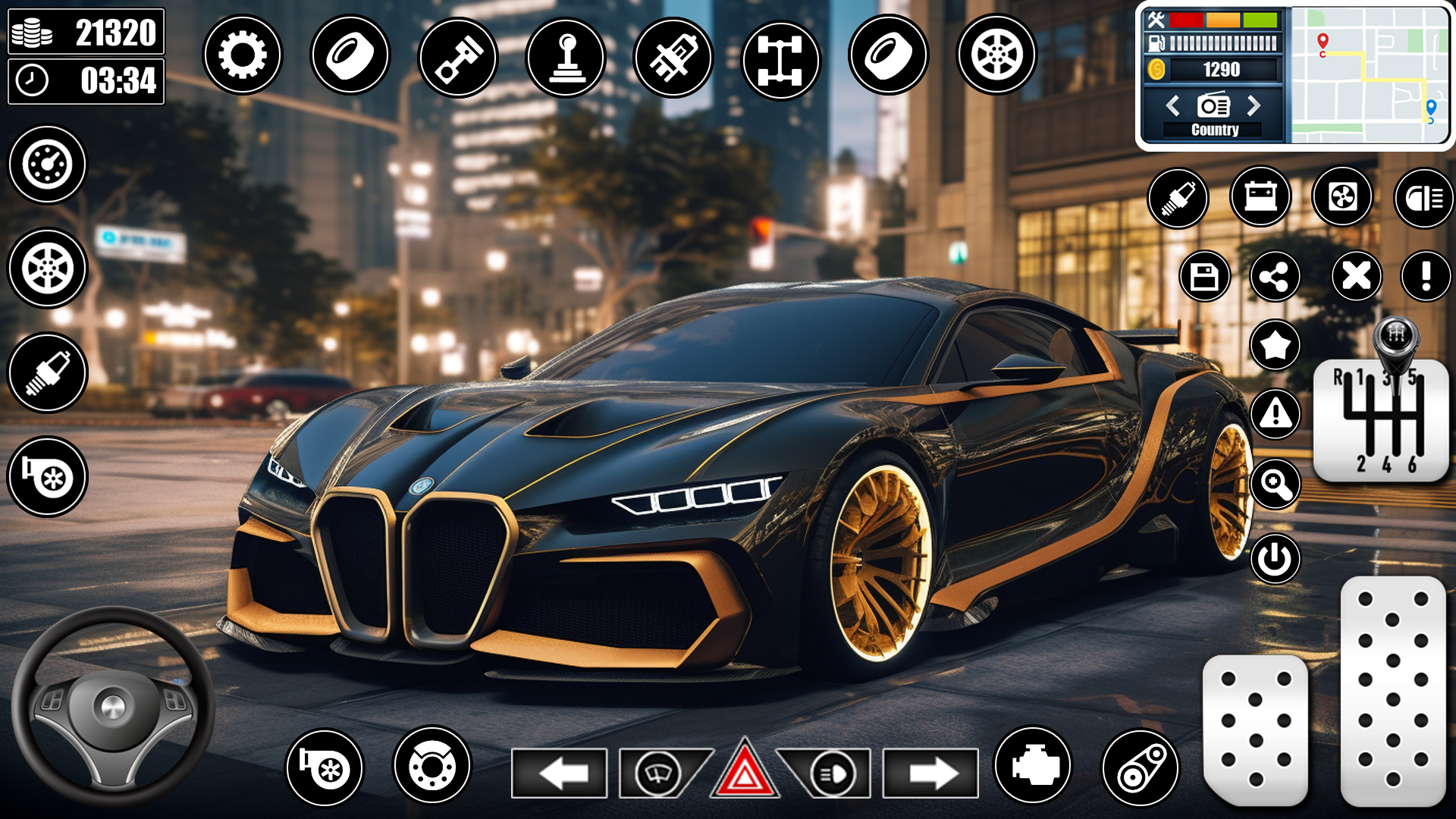 اسکرین شات 4 بازی Real Car Driving School Games