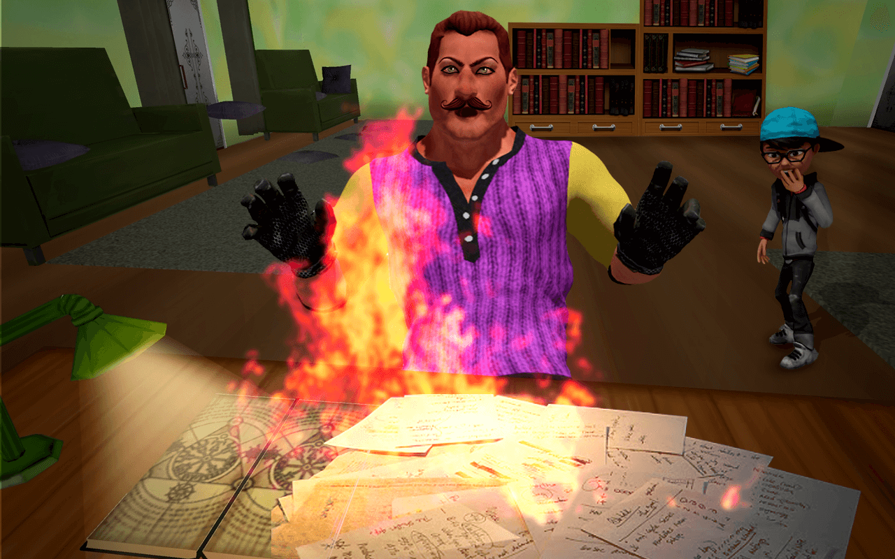 اسکرین شات 2 بازی Scary Neighbor Strange Teacher