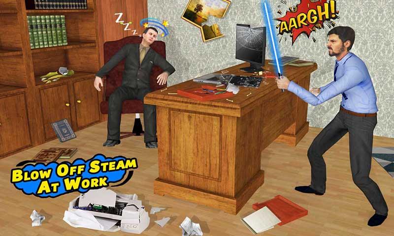 اسکرین شات 5 بازی Room Smash Hit: Stress Relief