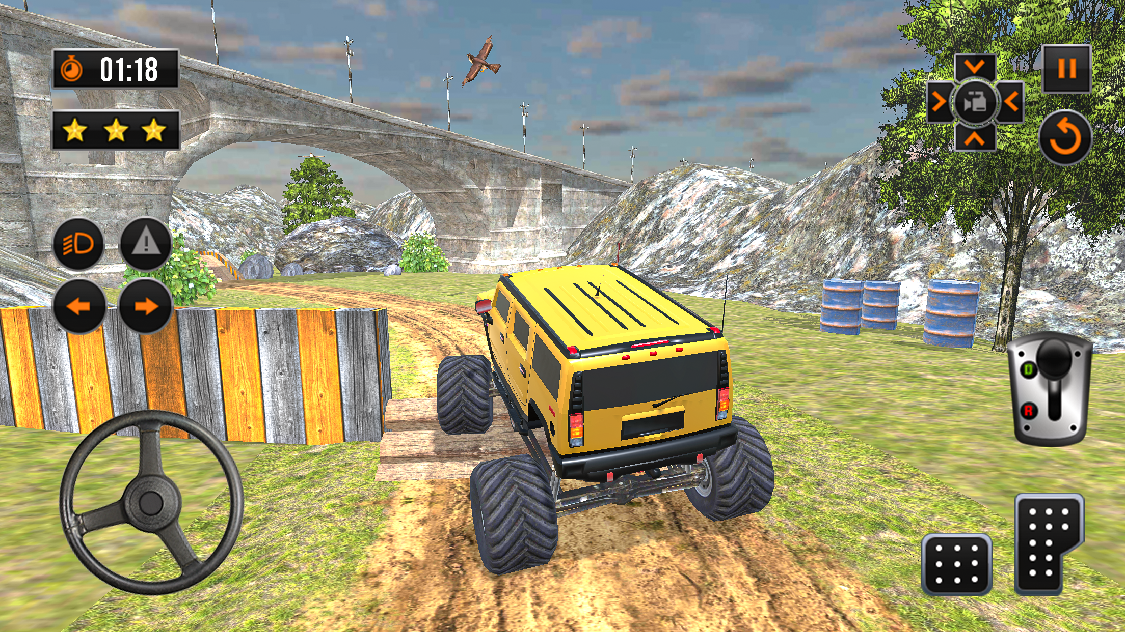 اسکرین شات 5 بازی Offroad Jeep Car Parking Games