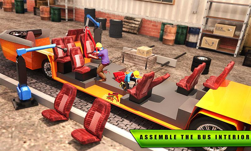 اسکرین شات برنامه Bus Mechanic Simulator: Repair 1
