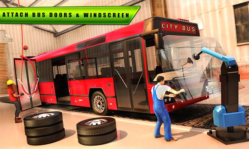 اسکرین شات برنامه Bus Mechanic Simulator: Repair 3