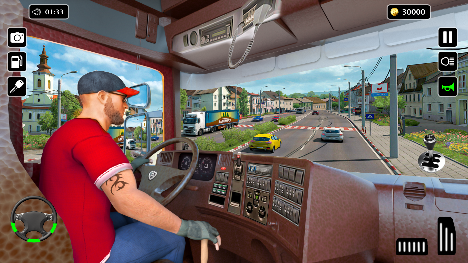 اسکرین شات 1 برنامه Euro Truck Driver: Truck Games