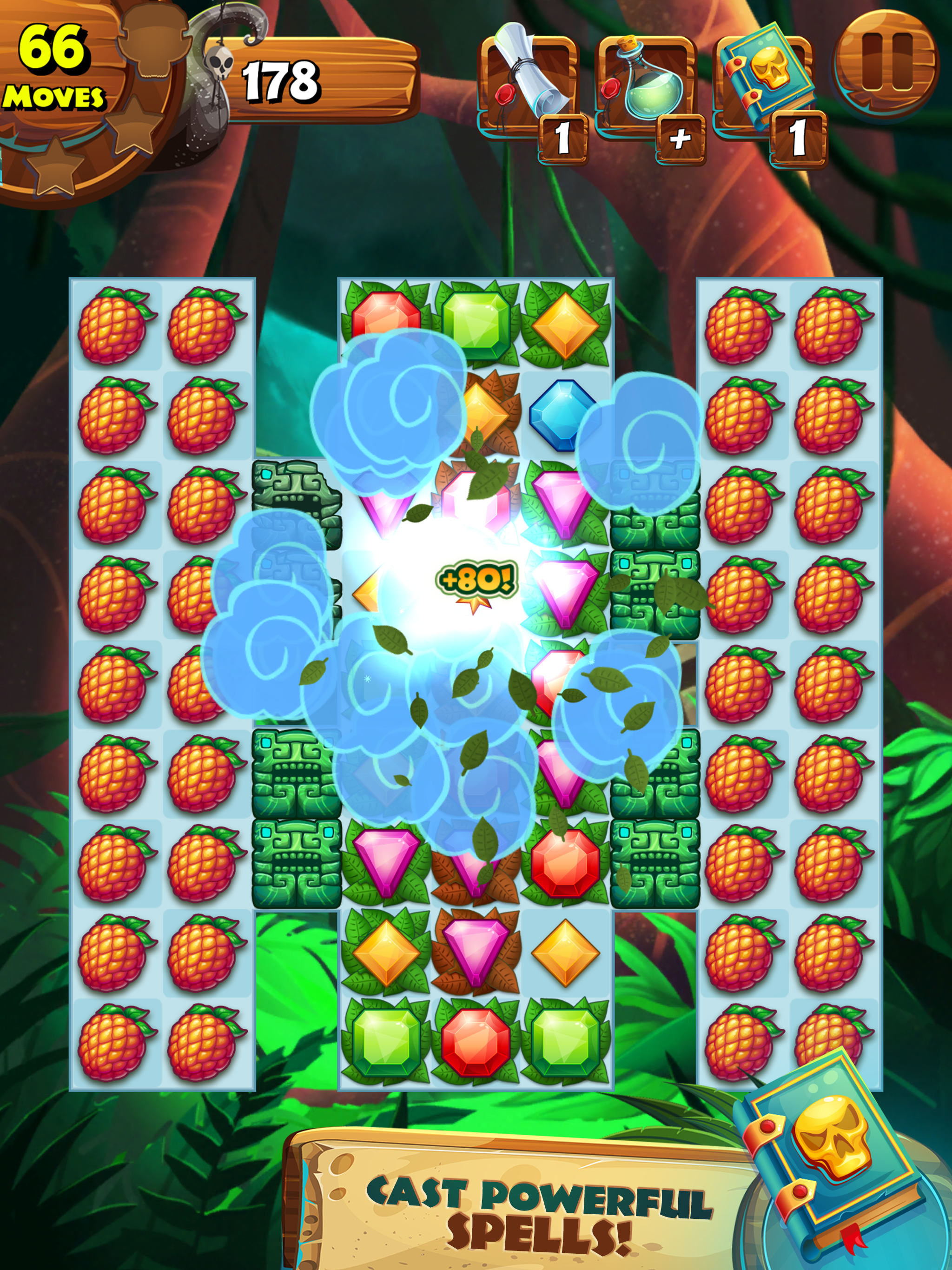 اسکرین شات 1 بازی Jungle Mash