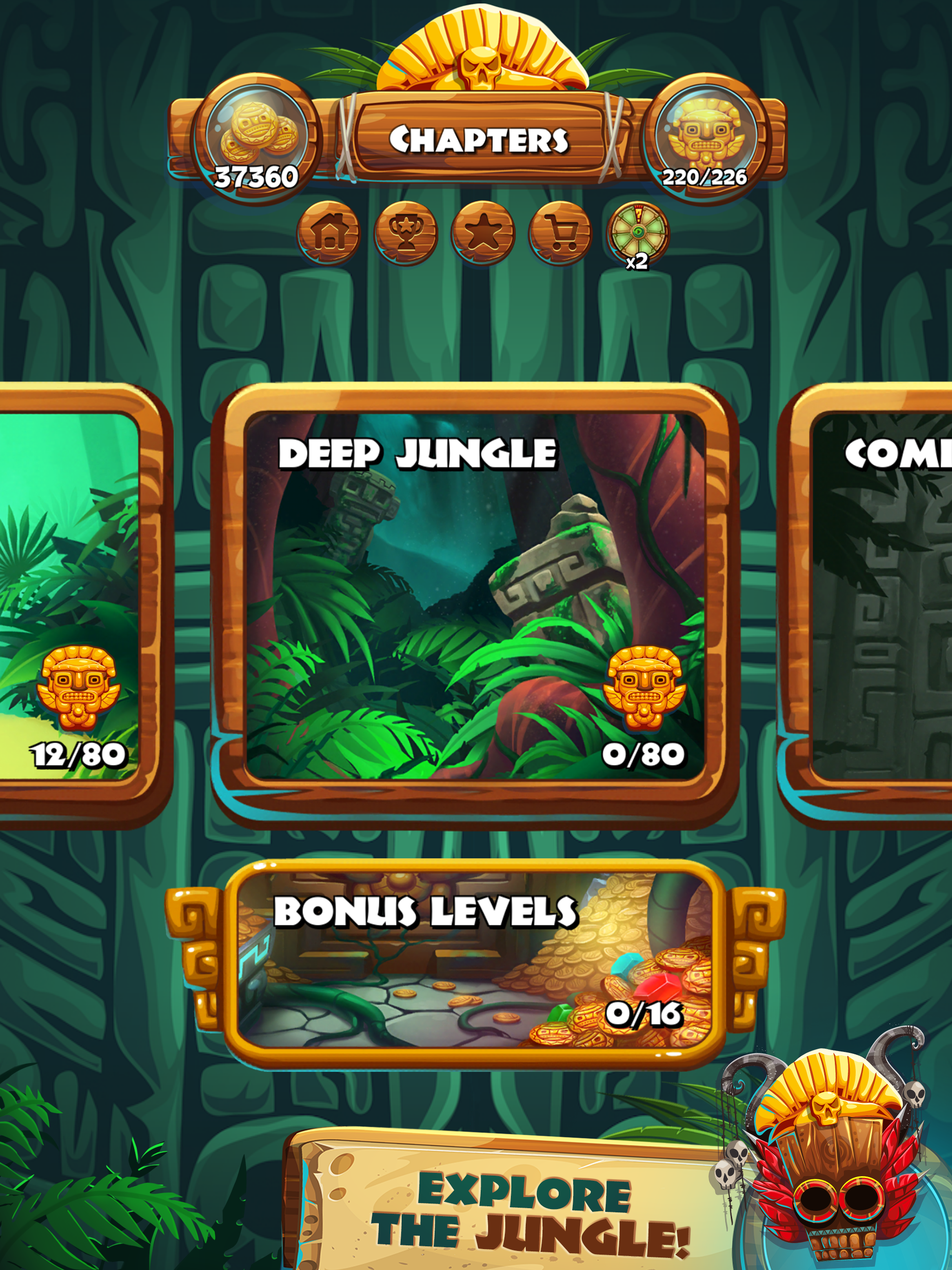 اسکرین شات 3 بازی Jungle Mash