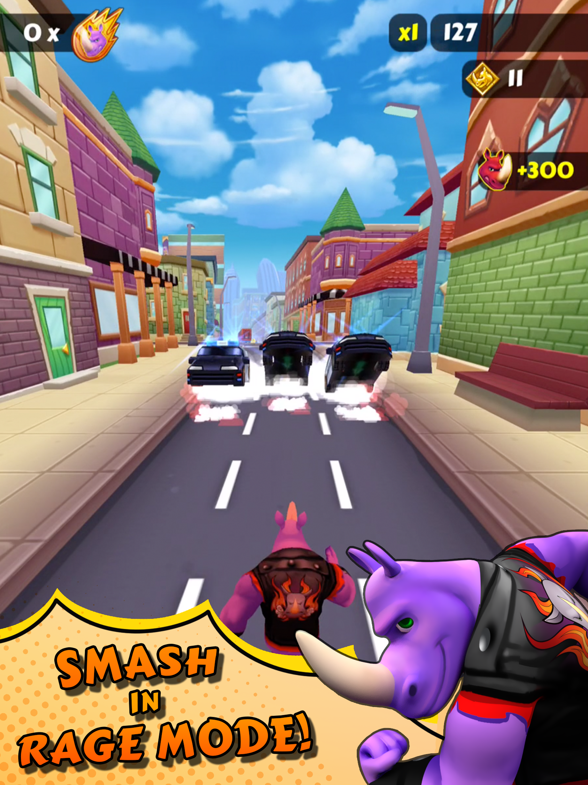 اسکرین شات 2 بازی Rhinbo - Endless Runner