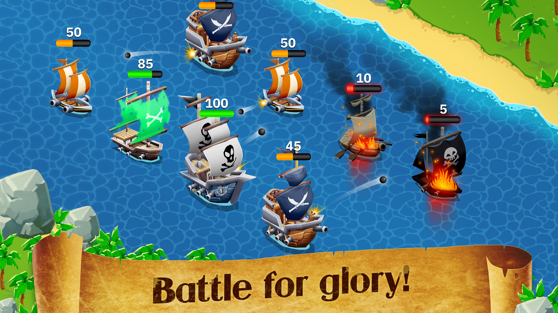 اسکرین شات 3 بازی Idle Pirate Tycoon