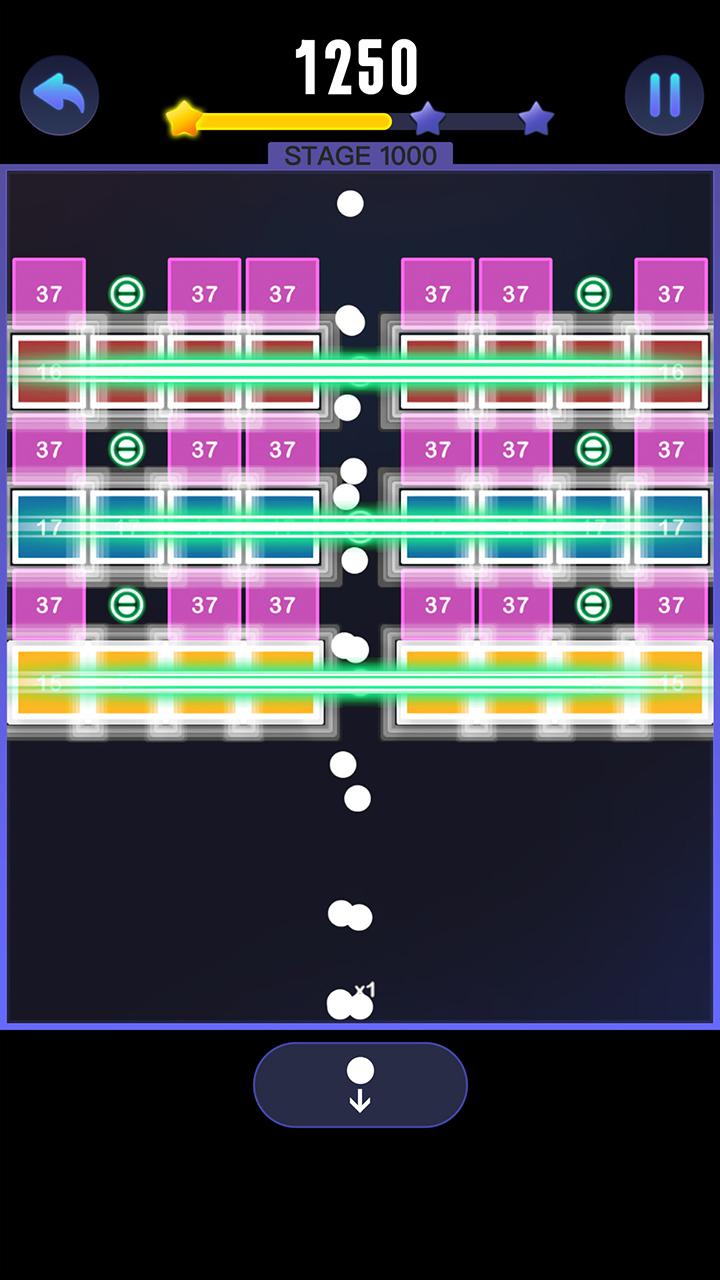 اسکرین شات 4 بازی Bricks ball-phyisics breaker