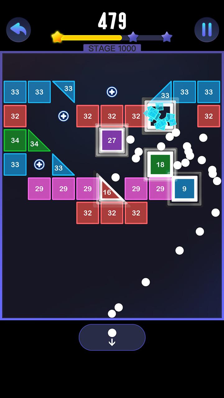 اسکرین شات 5 بازی Bricks ball-phyisics breaker